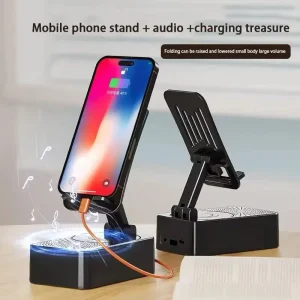Wys- 2301BT Phone Stand (Power bank With Speaker)