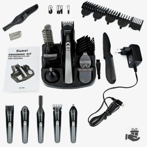 Kemei KM-600 Trimmer (11 In 1 Multigrooming Set)