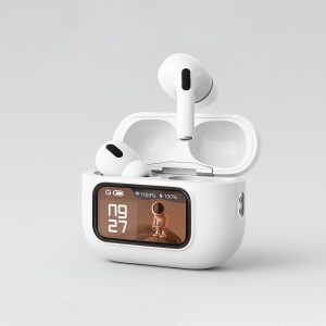 E9 Pro App Supported ANC/ENC Display Touch Control BT 5.4 Wireless Earbuds with Zwsvibe App
